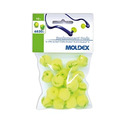Image of Moldex 683001 Replacement Pods for Waveband &amp; Jazz Band 2 Banded Earplug, Pack of 20