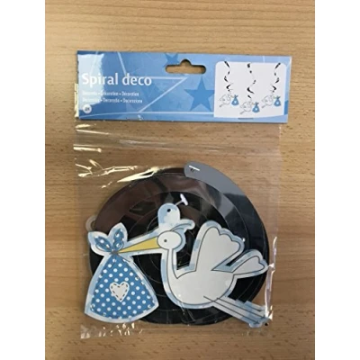 Image of Folat 63637 Baby Coat Hook for Birth is A Boy, Blue