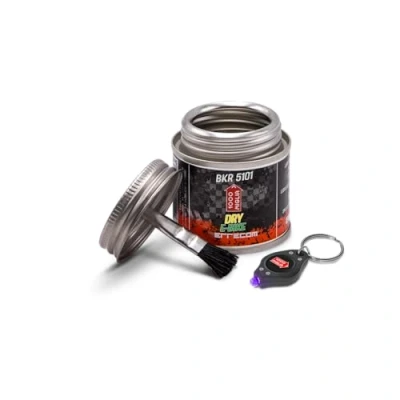 Image of Errecom 1000 Miglia BKR 5101 E Bike Dry Lube Chain for Electric Bikes 60 ml, and Dusty Weather Conditions, fluorescent scented formula, All In One Can, Brush included