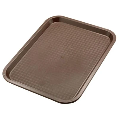 Image of Zodiac Fast Food Brown Tray 26X34Cm /13½&quot; X 9