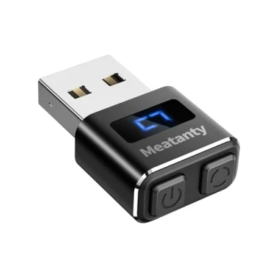 Image of meatanty Metal Mouse Jiggler, 3 Modes USB Jiggler with Mode and ON/OFF, Mover Digital Display Protective Case, Prevent the Computer from Entering Sleep