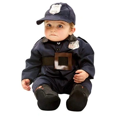 Image of My Other Me 203292 Police Costume for Baby, 1 2 Years (203292)