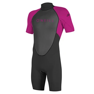 Image of O&#039;Neill Youth Reactor II 2mm Back Zip Spring Wetsuit Berry, 16