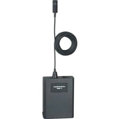 Image of Audio Technica PRO70 Cardioid Condenser Lavalier/Instrument Microphone Black