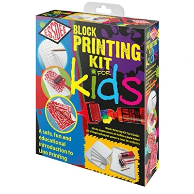 Image of ESSDEE P6K4K Block Printing Kit for Kids, 1 year to 99 years