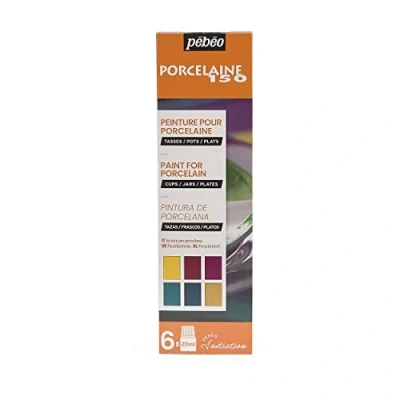 Image of Pebeo Paint, Starter Pack 2, 20 ml (Pack of 6)