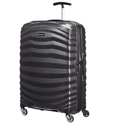 Image of Samsonite Lite Shock Spinner M Suitcase, 69 cm, 73 Litre, Black (Black)