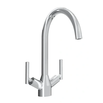 Image of Bristan CHV EFSNK C Chive Easyfit Kitchen Sink Mixer Tap with Swivel Spout, Chrome