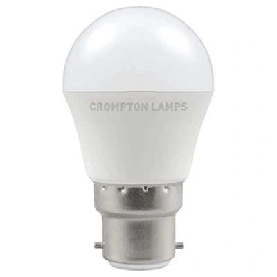 Image of Crompton LED Round Thermal Plastic 5.5W 2700K BC B22d