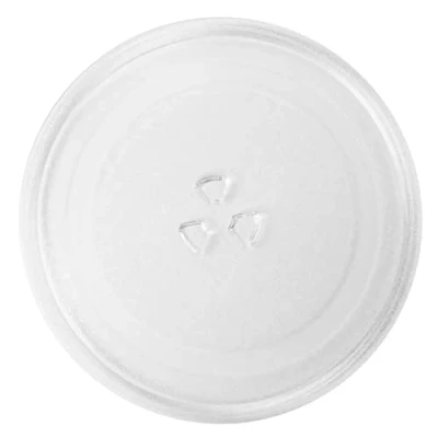 Image of SPARES2GO Microwave Turntable Glass Plate Compatible with Kenwood K17MSB14E K20GS20 K20MCU20 K20MS20 K20MSS10 K20MSS15 (255mm)