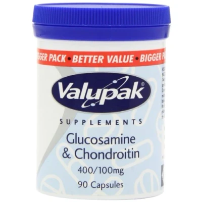 Image of Valupak Glucosamine &amp;Chondroitin 400/100mg 90 Capsules