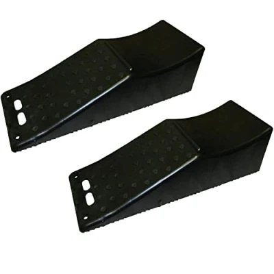 Image of KATSU Caravan Leveling Ramps, 2PCs Heavy Duty Plastic Garage Car Ramps for Lifting Automotive Vehicles Workshop Service and Repair 161919