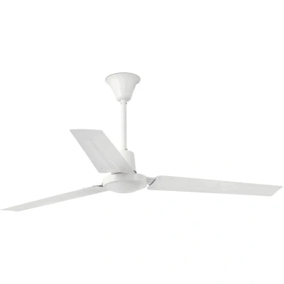 Image of Indus Large Ceiling Fan Without Light White