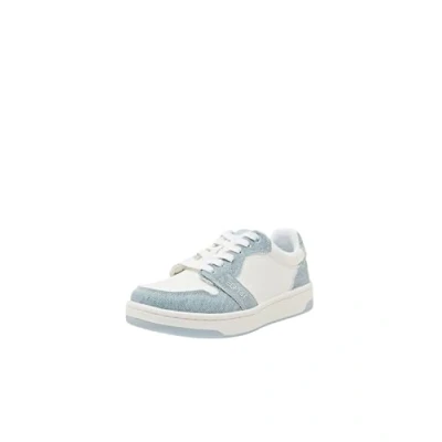 Image of Esprit Trainers, Women&#039;s, Size: 6.5, Pastel blue Imitation leather/ textile