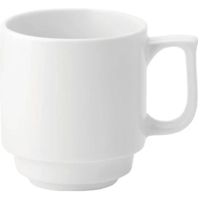 Image of Utopia Pure White, E90028 000000 B06036, Stacking Mug 10oz (28cl) (Box of 36)