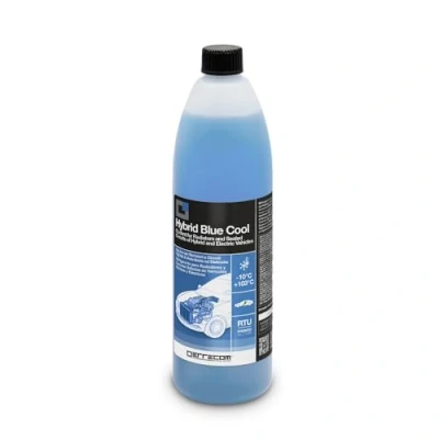 Image of ERRECOM Hybrid Blue Cool, Coolant and Antifreeze for Electric Cars 10C/+103C, Formulation with OAT inhibitor package phosphates, Ready to Use, 1 Litre