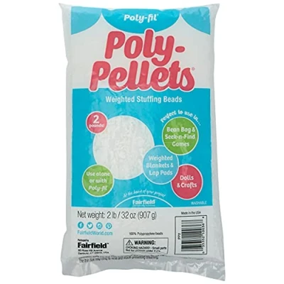 Image of Fairfield Polypellets Stuffing Beads32 oz., Acrylic, Multicoloured