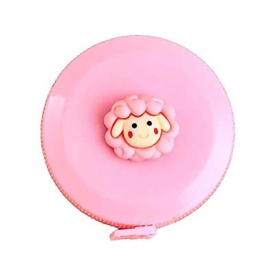 Image of Cartoon Measure Tape Body Measuring Retractable Animal Sewing Tailor Fabric Cloth Measurements Tool
