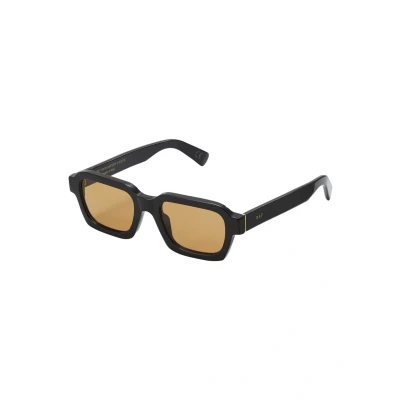 Image of Retrosuperfuture CARO Sunglasses, Size: 52, Black/yellow