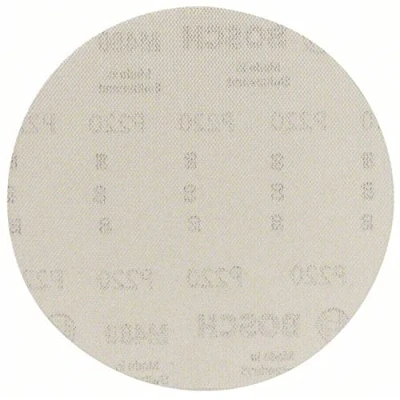 Image of Bosch Professional Set of 5 Sanding Sheets M480 Best for Wood and Paint (Wood Paint, Ø 150 mm, grit P220, Accessories Random Orbit Sander)