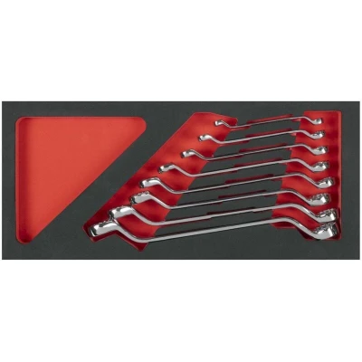 Image of Premier Deep Offset Spanner Set with Tool Tray 8 Piece