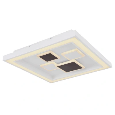 Image of Nolo Integrated LED Semi Flush Ceiling Light White Dimmable 3000 6000K Remote Control Timer Tuya Smart