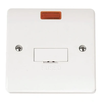 Image of Click Mode 13 A Switched Fused Connection Unit With Neon 86mm X 9.5mm Cma653