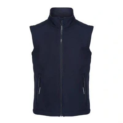 Image of Regatta Professional Kids&#039; Ablaze Softshell Bodywarmer Navy/Navy, Size: 32