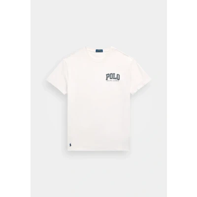 Image of Polo Ralph Lauren Short Sleeved Print Tshirt, Men&#039;s, Size: Large, White