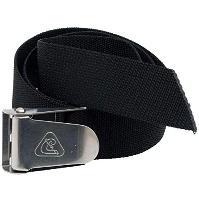 Image of Cressi Men&#039;s Weight Belt with Stainless Steel Buckle Black, 130cm Nylon UK