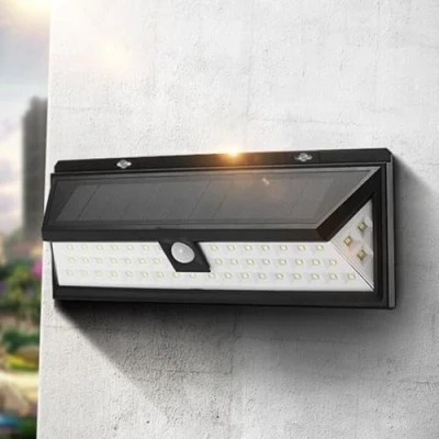 Image of Garden Mile® Motion Sensor Solar Security Lights Bright 66 LED with PIR 3 Modes Home Wireless Light Super Lamp for Garden, Driveway Stairs Outside Wall (66 Shed Light)