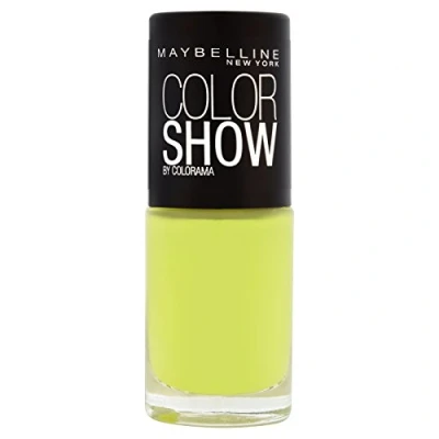 Image of Gemey Maybelline Colorshow Nail 754 Pow Green Pack of 2