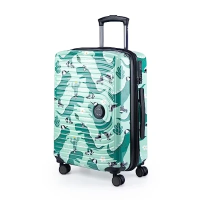 Image of HAUPTSTADTKOFFER Mitte Hand Luggage, 2.9 kg child&#039;s play, TSA, Hard Shell Suitcase, trolley with 4 Wheels, Luggage 55 cm, 42 liters, Suitcase motif, MONSTERS