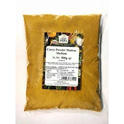 Image of Old India Curry Powder Madras Medium 500g