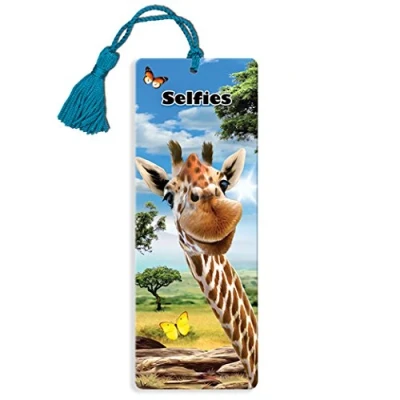 Image of Howard Robinson HR18922 Selfie Giraffe Super 3D Collectable Bookmarks