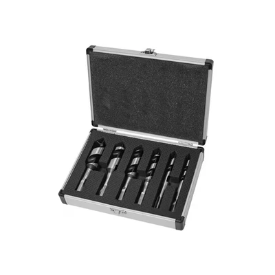 Image of Faithfull CASSET6 Combination Auger Bit Set 10 25mm Stubby (6 Pieces)