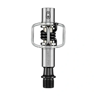 Image of Crankbrothers Eggbeater 1 Pedals, Silver with Black Spring