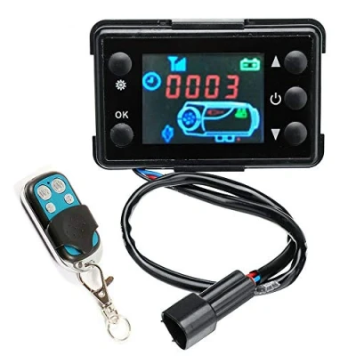 Image of SUNWAN 12V Car Heater LCD Switch Controller with 4 Button Remote Control For Diesels Air Parking