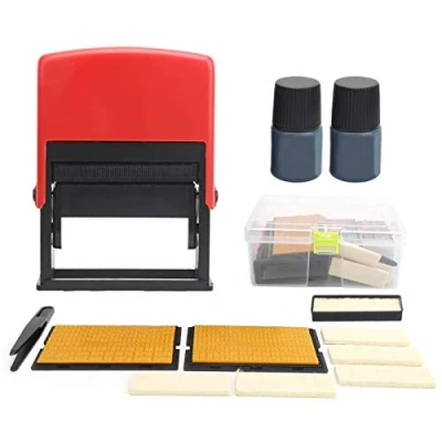Image of Portable Coding Machine Hand Held Printer Ink Date Manual Stamp Industrial Control Supplies for Production/Expiry Date, Card Slot Type
