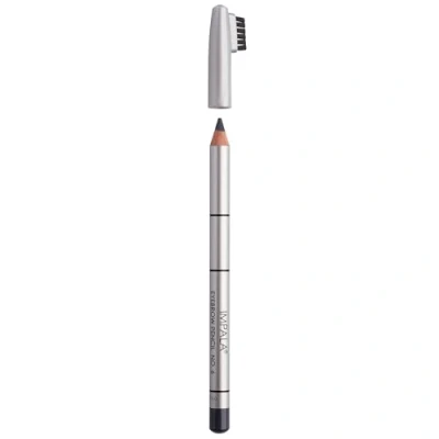 Image of IMPALA Brow Pencil with Brush Gray Color No. 06 Achieve Perfect Brows, Tattoo Effect Full, Natural, and Lamination Natural Long Lasting Makeup