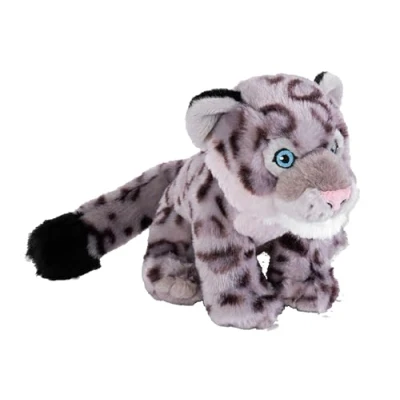 Image of Wild Republic Cuddlekins Eco Mini Snow Leopard Cub, Stuffed Animal, 8 Inches, Plush Toy, Fill is Spun Recycled Water Bottles, Friendly