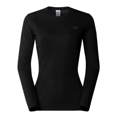 Image of THE NORTH FACE W EASY L/S CREW NECK Tnf BLACK Baselayer Black, S