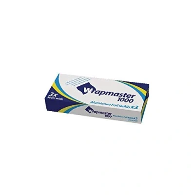 Image of Wrapmaster 1000 Foil Refill 300mmx30m (Pack of 3) 34C27 + Free FINCHLEY Pen