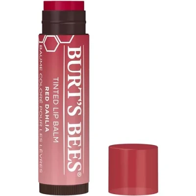 Image of Burt&#039;s Bees Red Dahlia Tinted Lip Balm