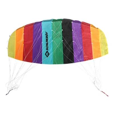 Image of Schildkröt Dual Line Sport Kite 1.3, Two Steering Foil, + 8 Years, 55x125cm, Incl. 25 kp Polyester Cords, 2x25m on Winder, 3 6 Beaufort, 970450