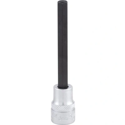 Image of Kennedy 3/8&quot; Drive Long Hexagon Bit Socket H8 x 100mm