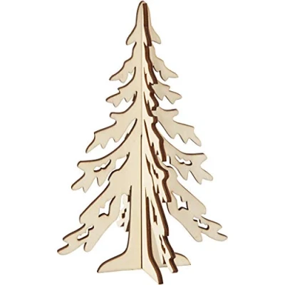 Image of Creativ Christmas Tree, Wood, One size