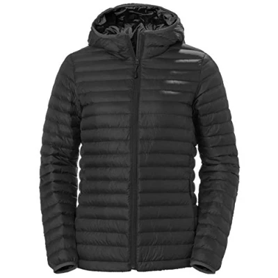 Image of Helly Hansen Womens Sirdal Hooded Insulated Jacket, S, Black