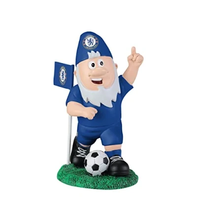 Image of FOCO Officially Licensed Chelsea FC Corner Football Garden Gnome