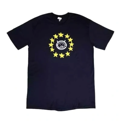 Image of U2 Unisex Adult EU Stars 2018 T Shirt, Navy Blue, XL